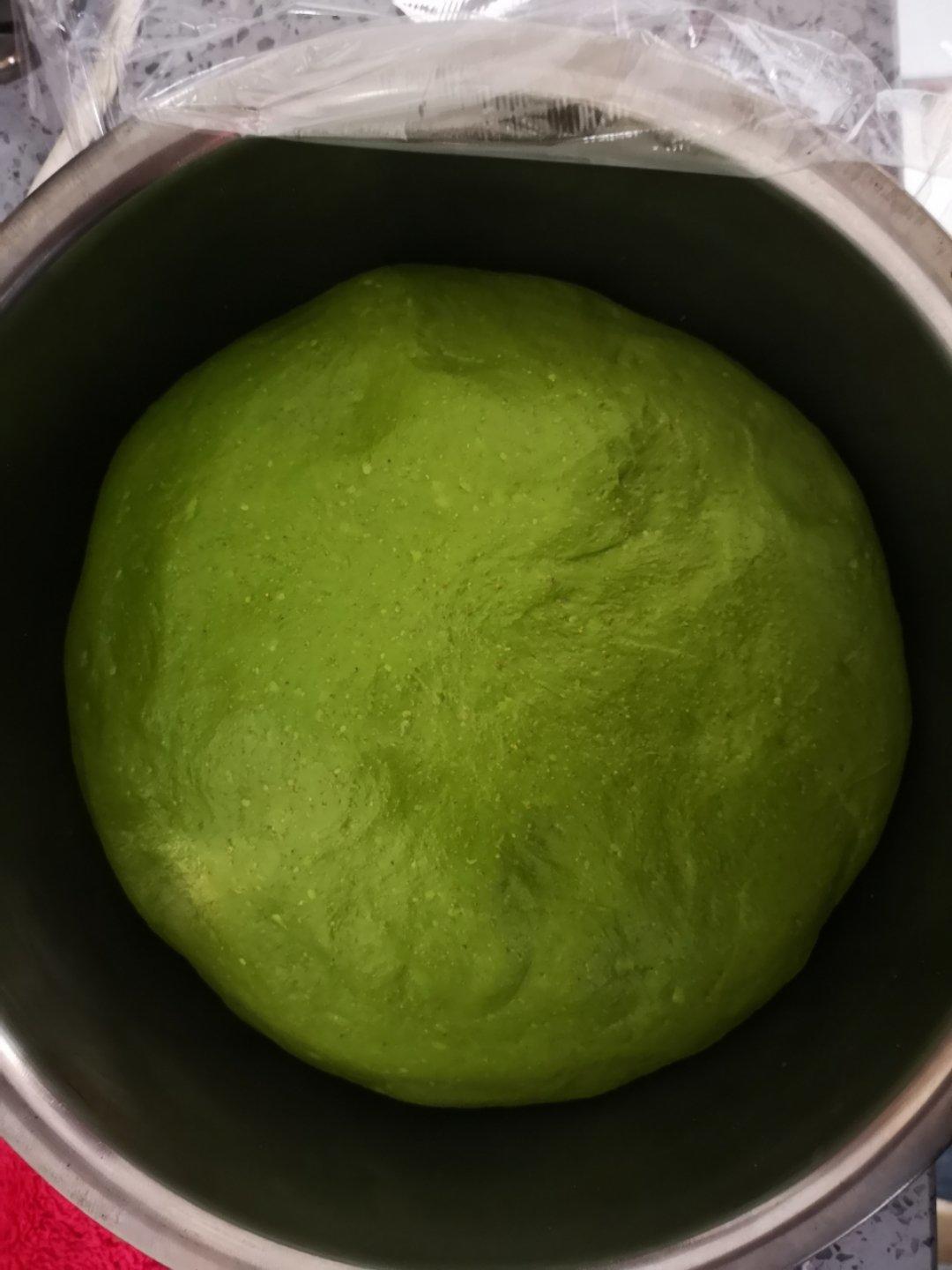 抹茶麻薯坚果软欧