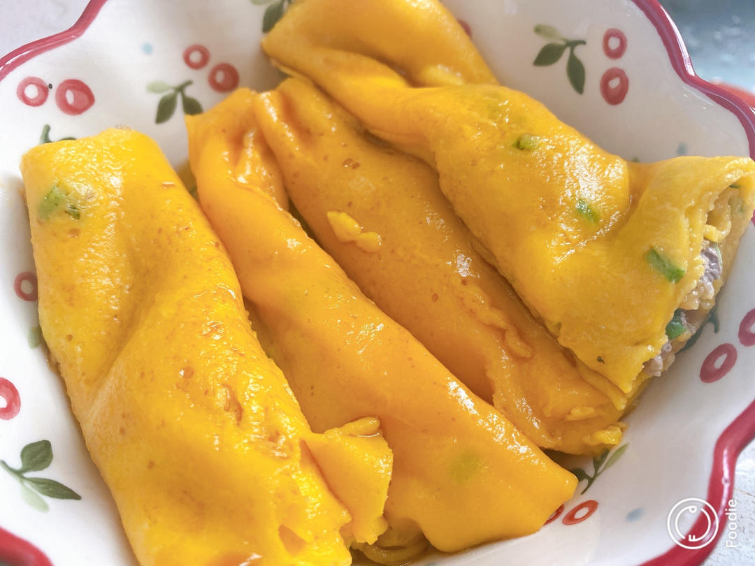 纯米浆制作的潮式肠粉