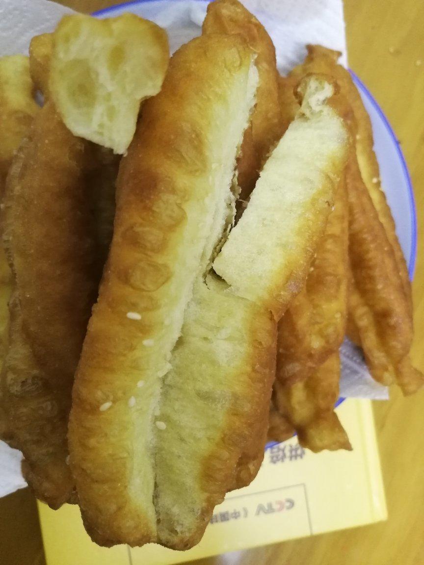 自制无泡打粉油条