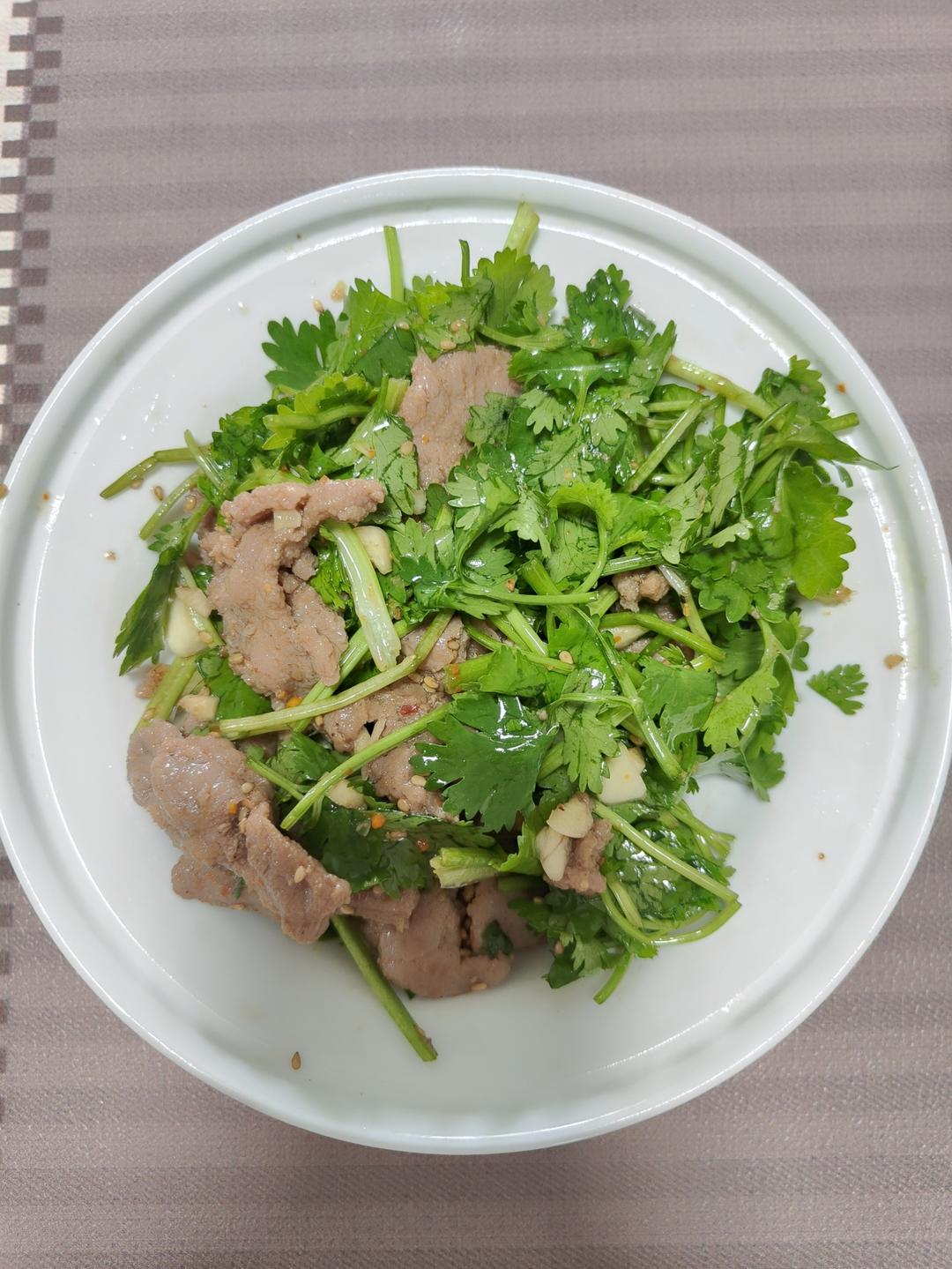 丈母娘吃了都夸的凉拌香菜牛肉