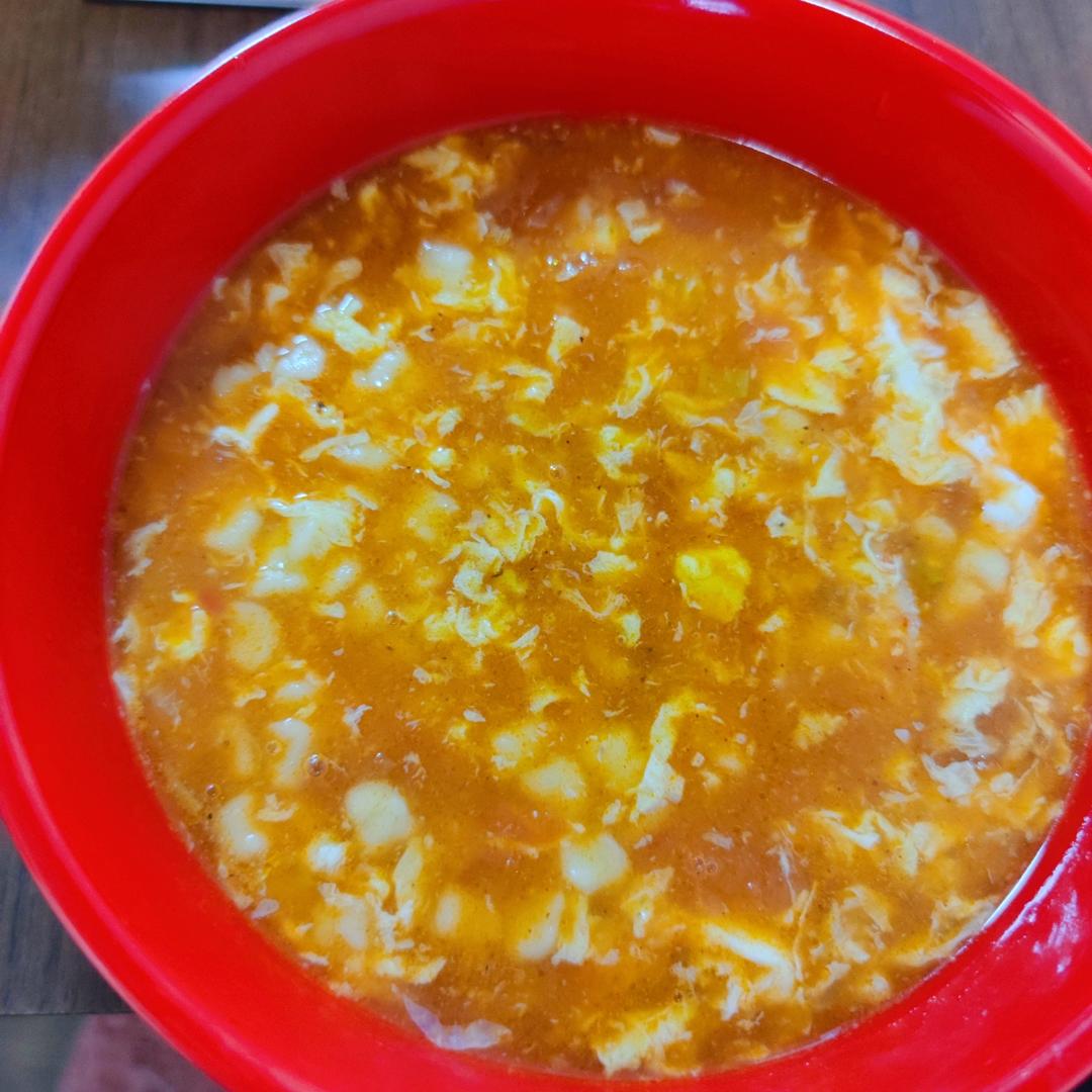 简单早餐-疙瘩汤