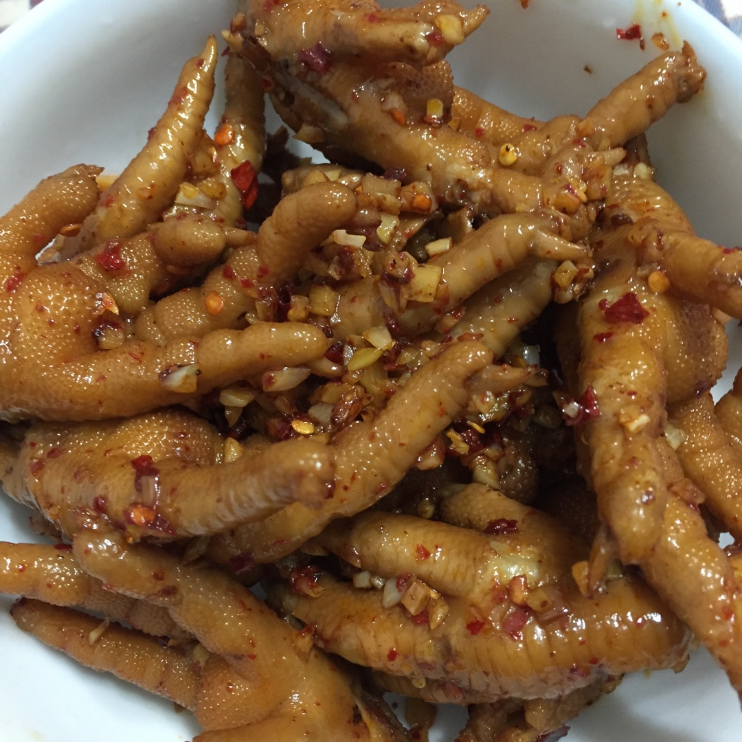香辣卤鸡爪