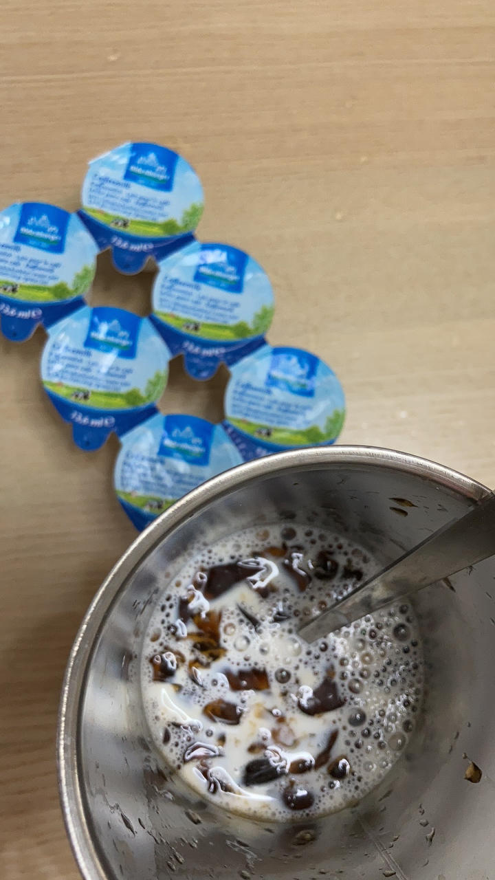 超容易上手的牛奶咖啡冻