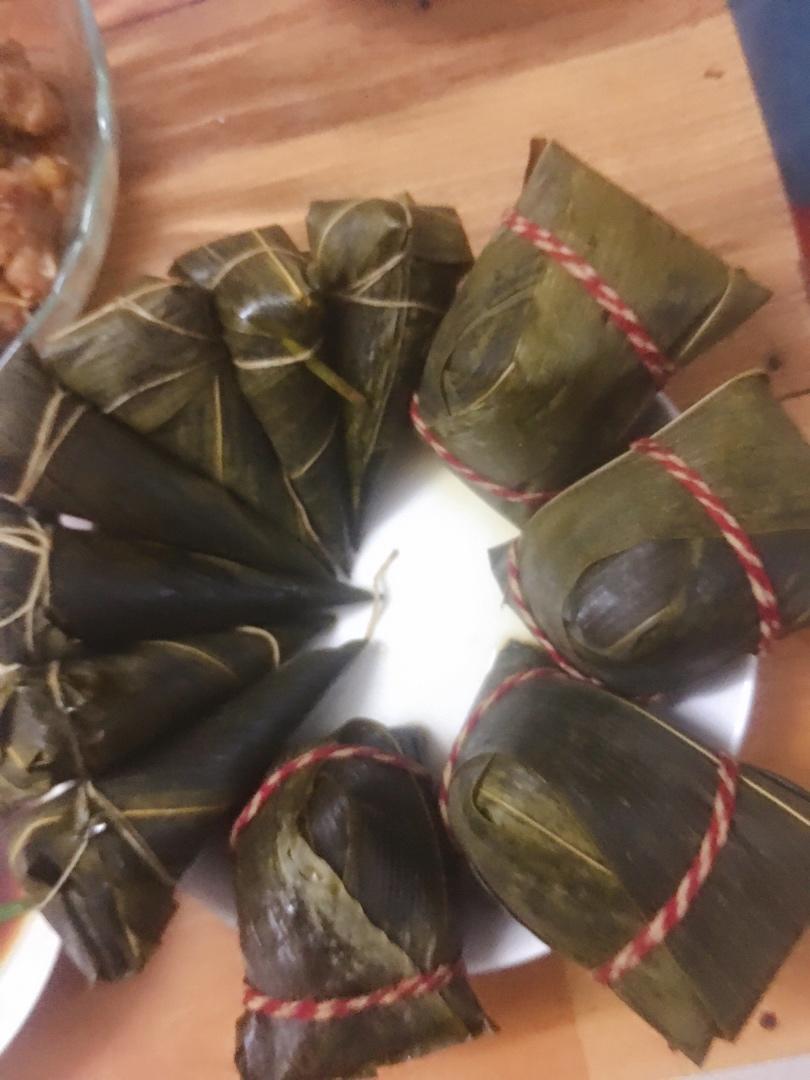 好吃到飞起的肉粽子