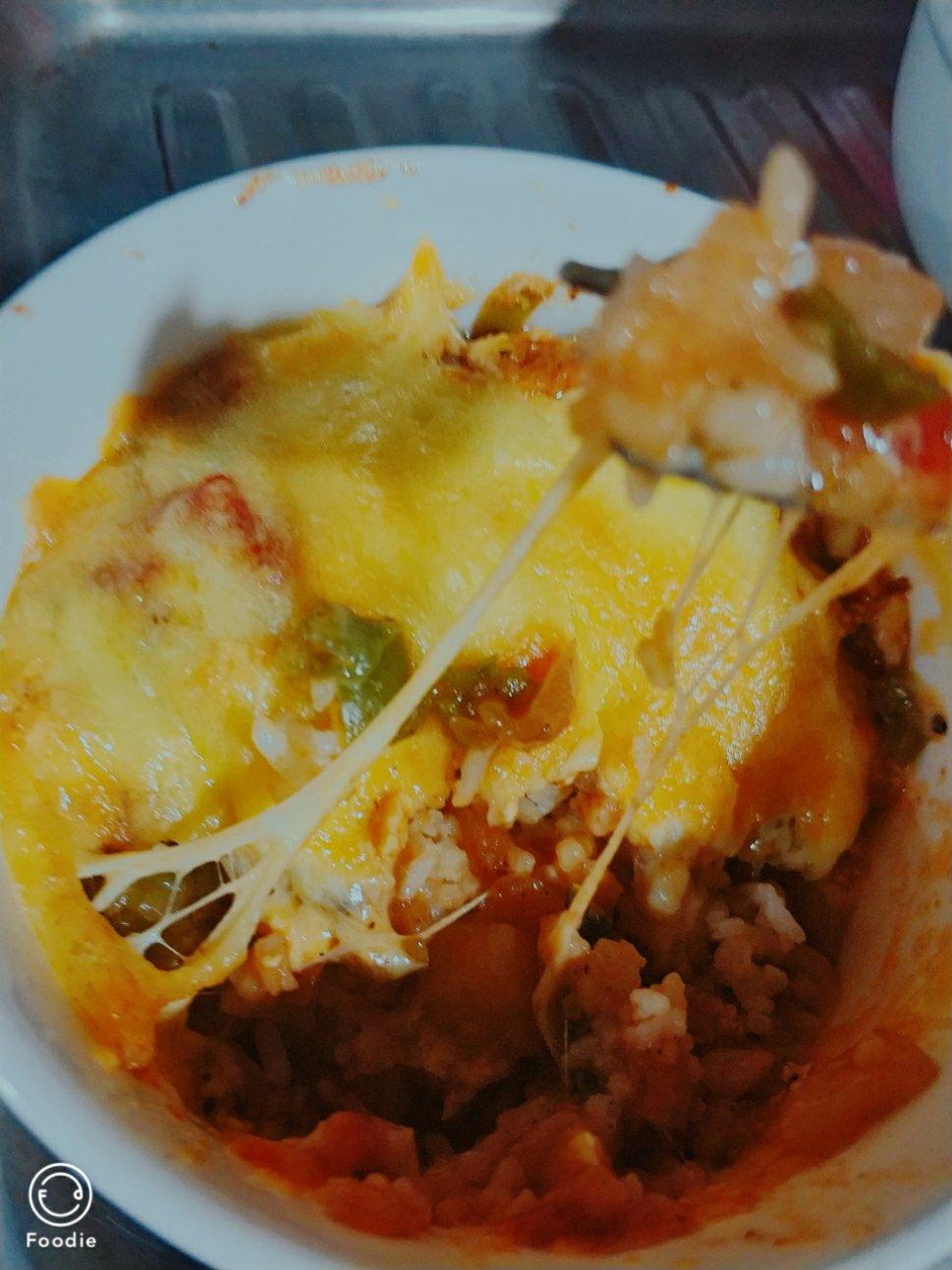 土豆火腿焗饭