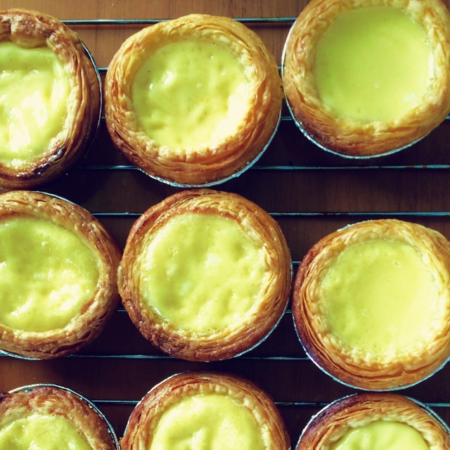 不加淡奶油蛋挞