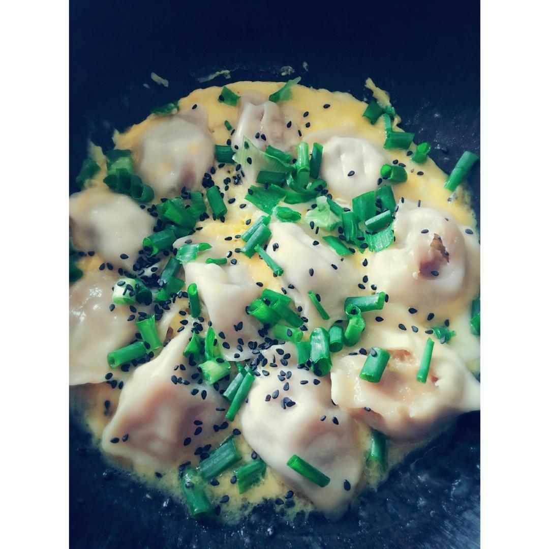 鸡蛋煎饺（零失败）