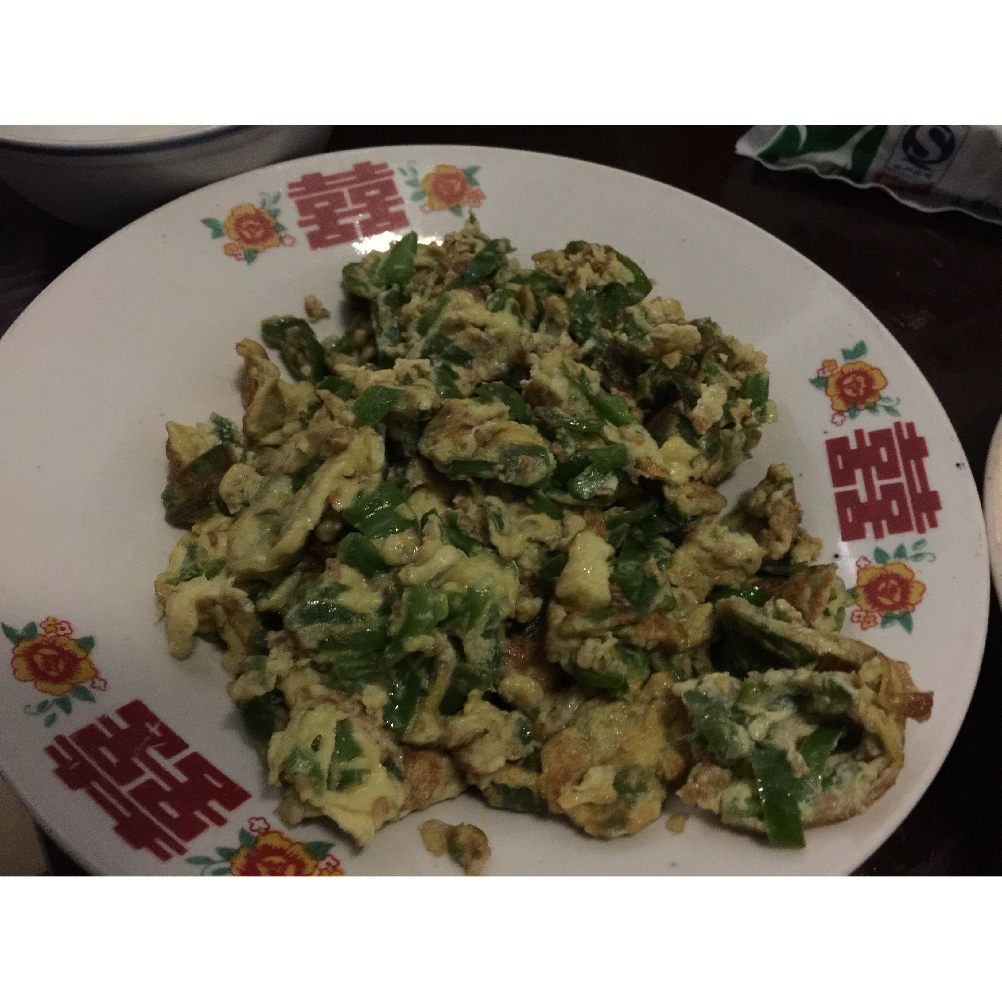 青椒炒蛋