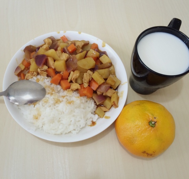 咖喱鸡肉饭