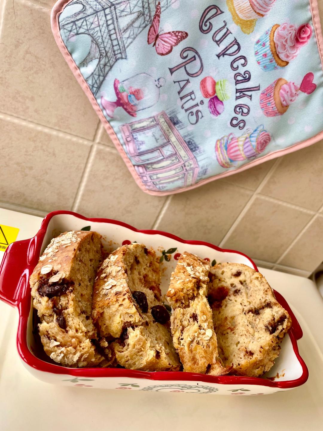 面粉就能做的香蕉巧克力蛋糕