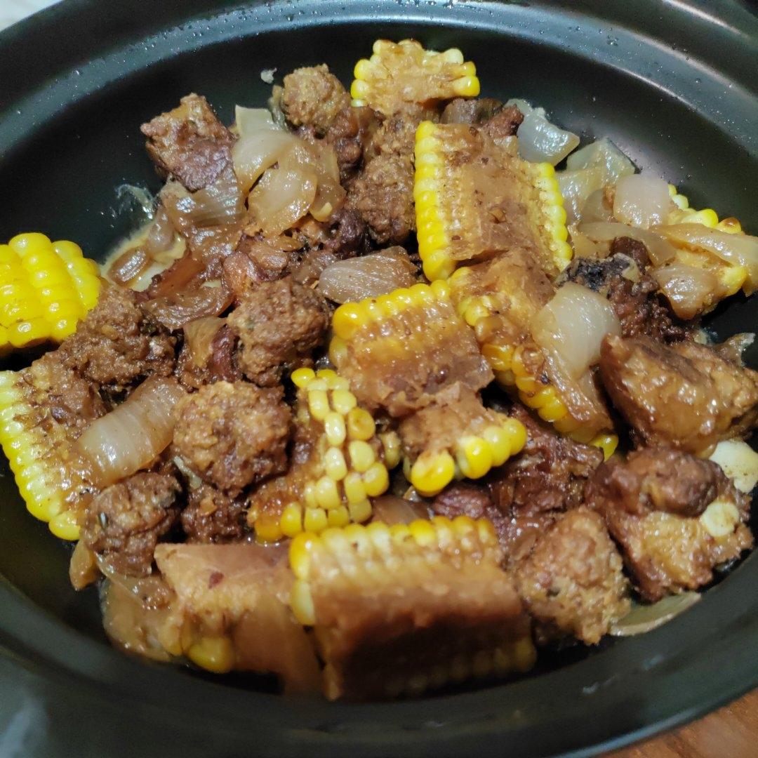 酱烧玉米排骨