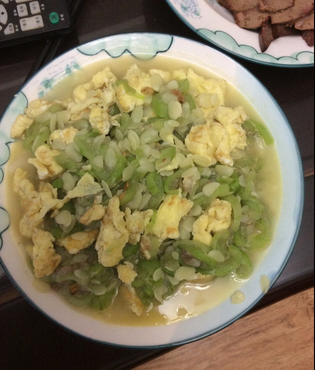 丝瓜炒蛋
