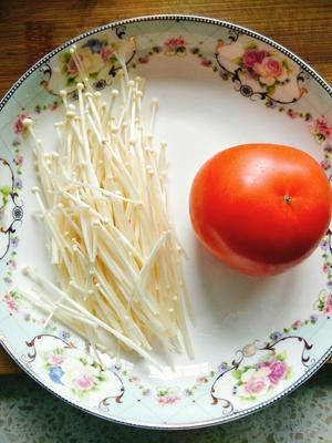 番茄肉沫豆腐汤的做法 步骤1