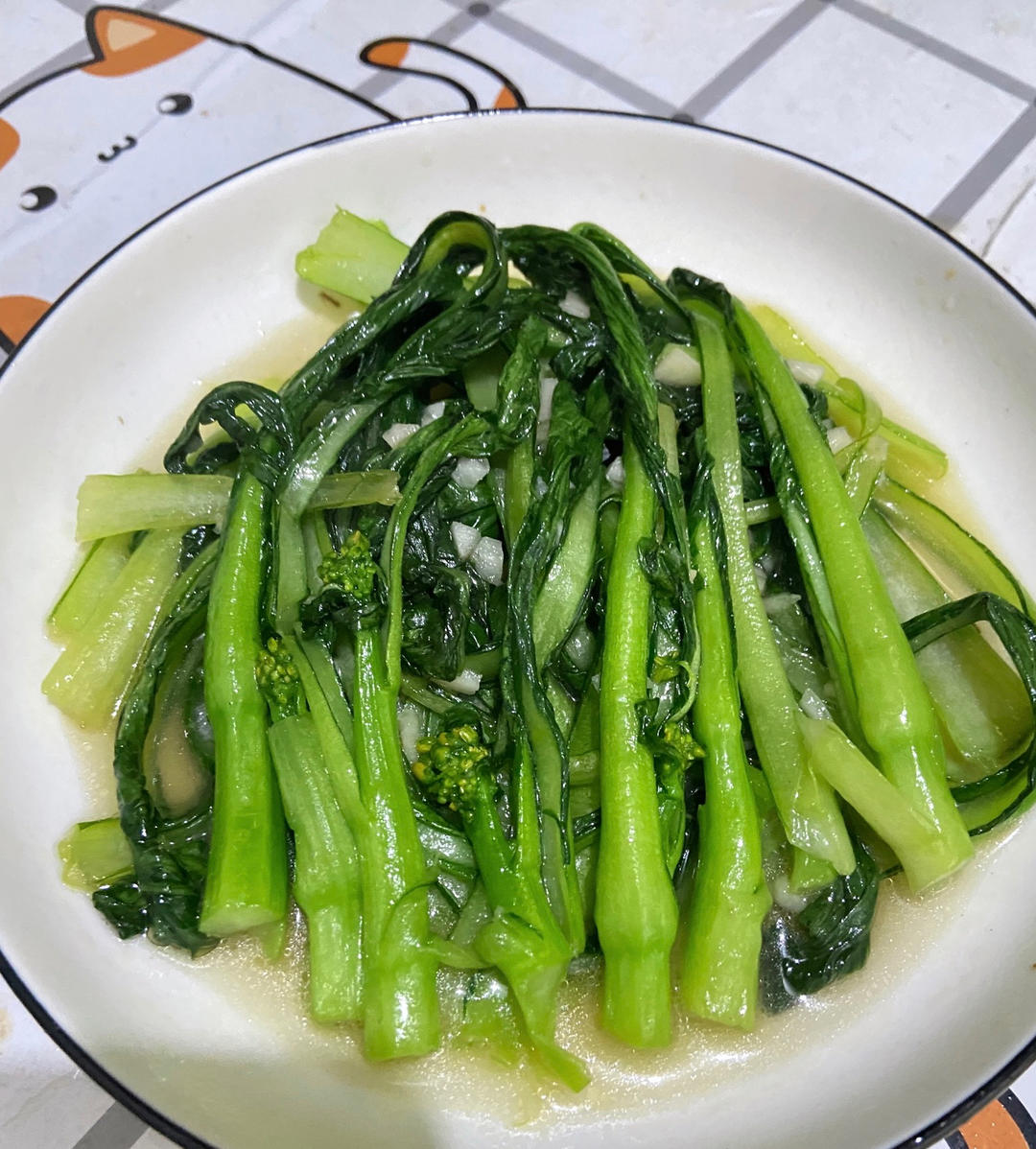 不涩口又嫩的清炒菠菜