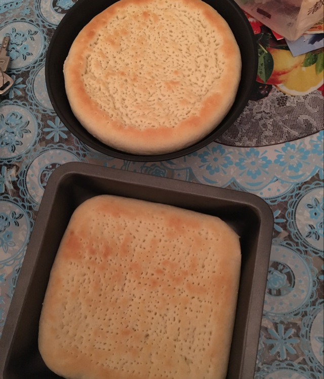 自制厚底披萨面饼