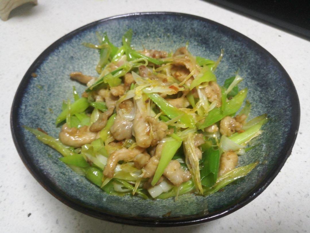 大葱炒肉