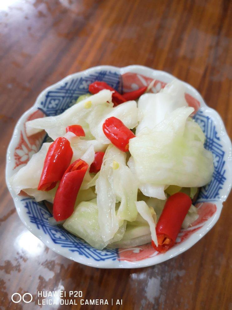 腌包菜（脆脆脆）