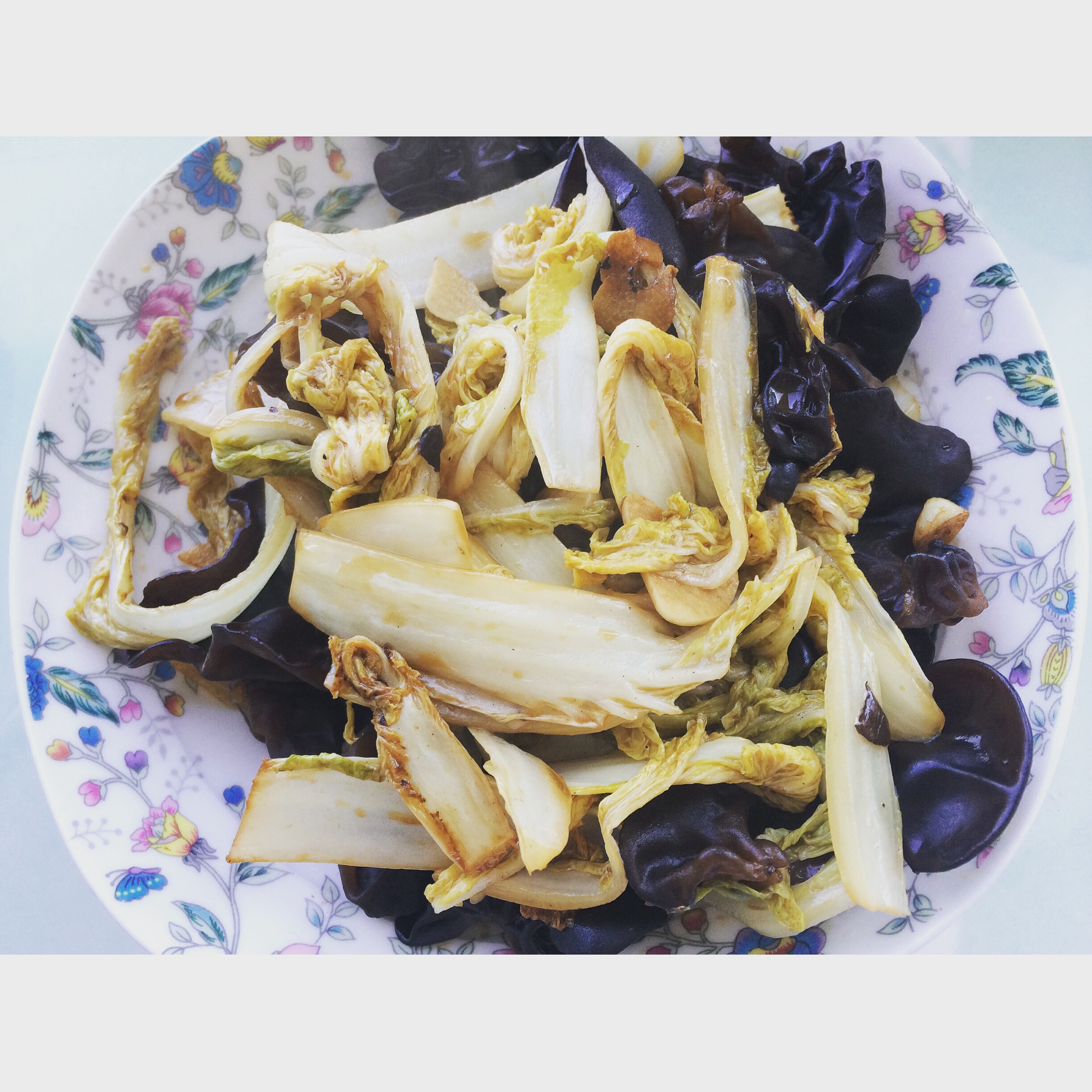 黑木耳娃娃菜