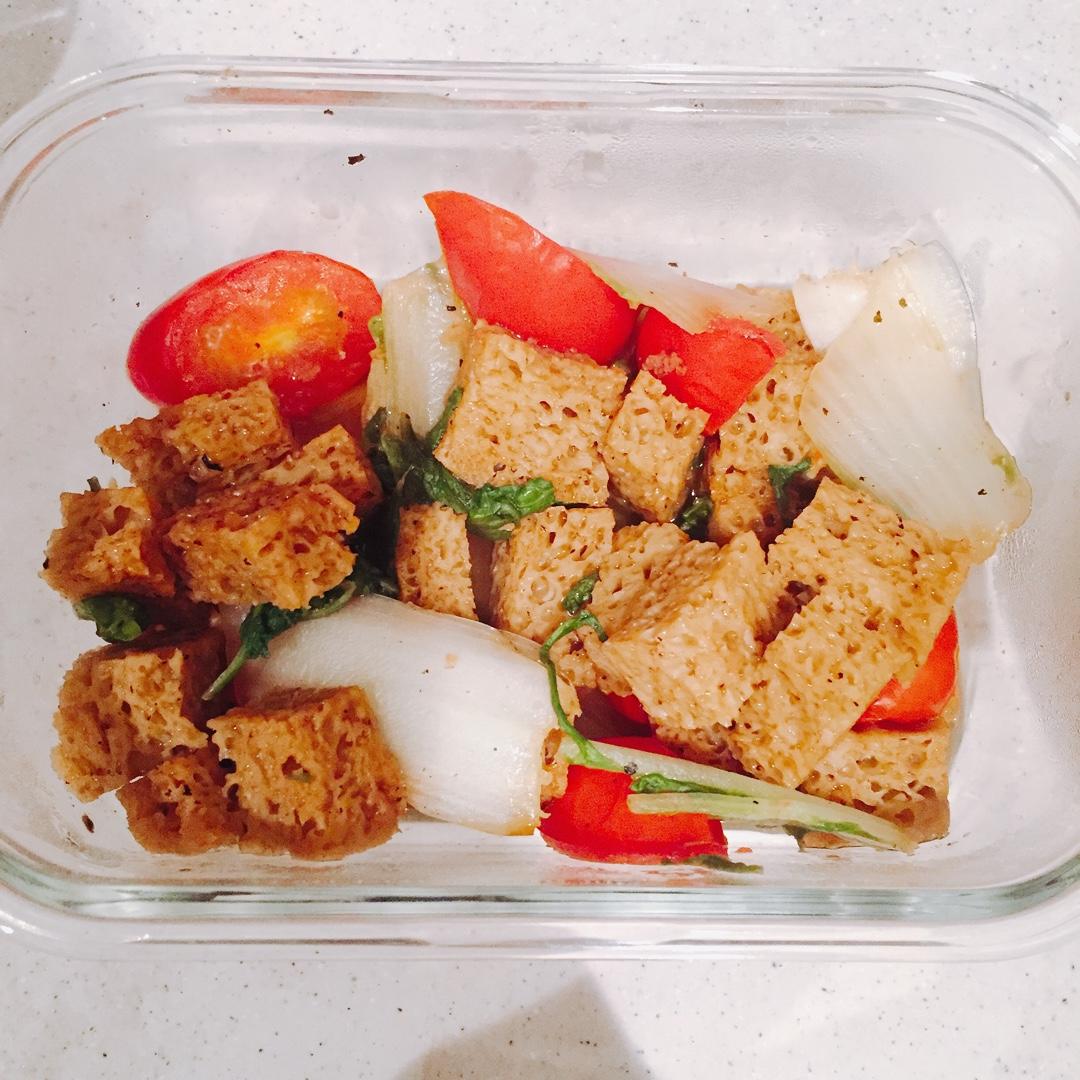 小炒烤麸