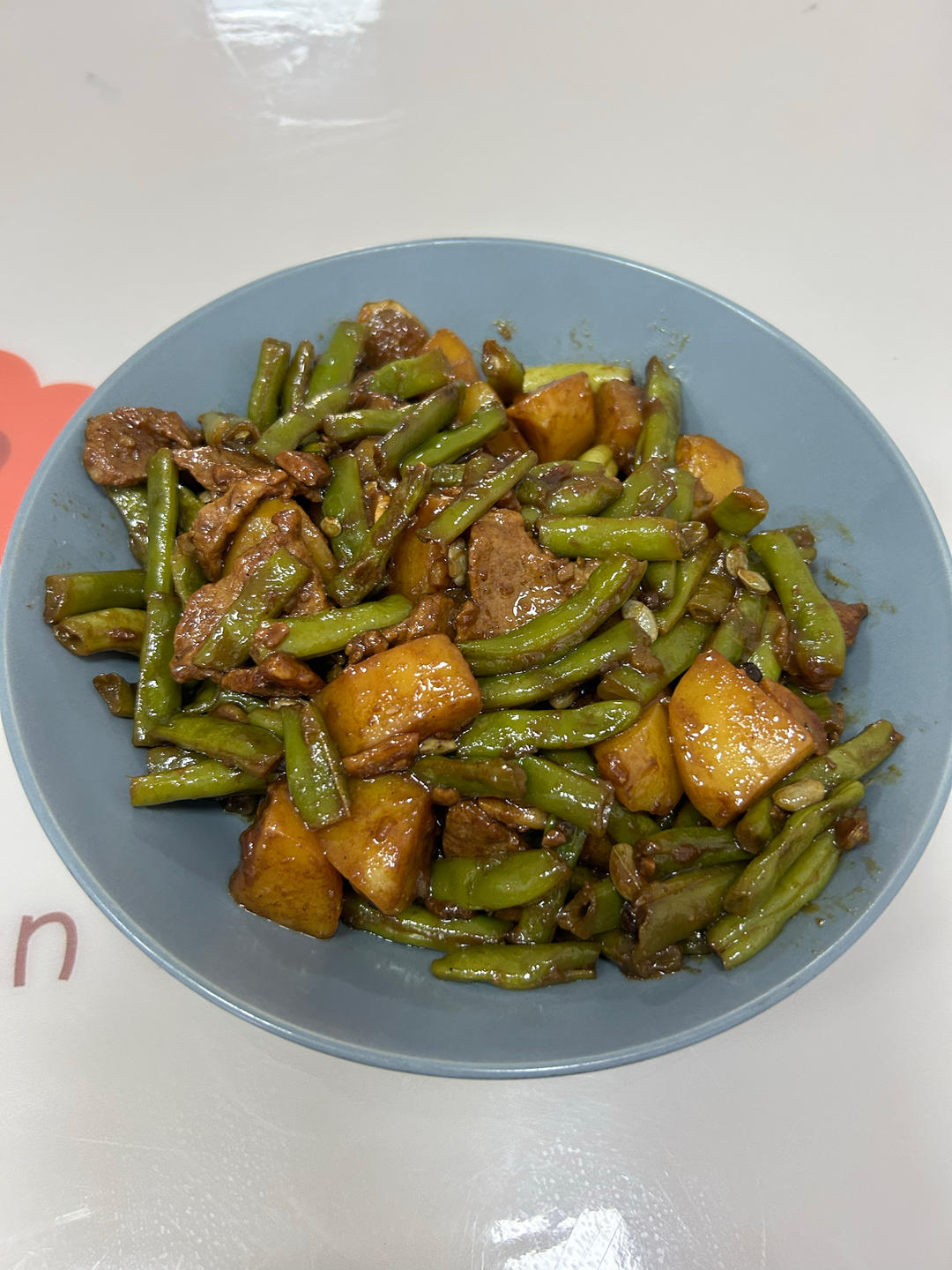 排骨炖土豆豆角