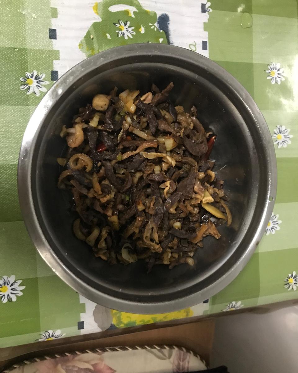 爆炒羊杂