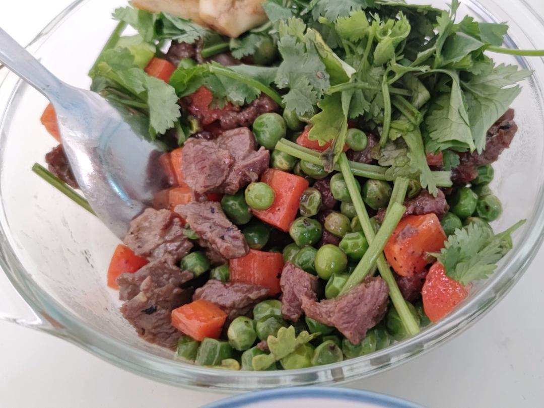 豌豆牛肉粒—快手、下饭菜
