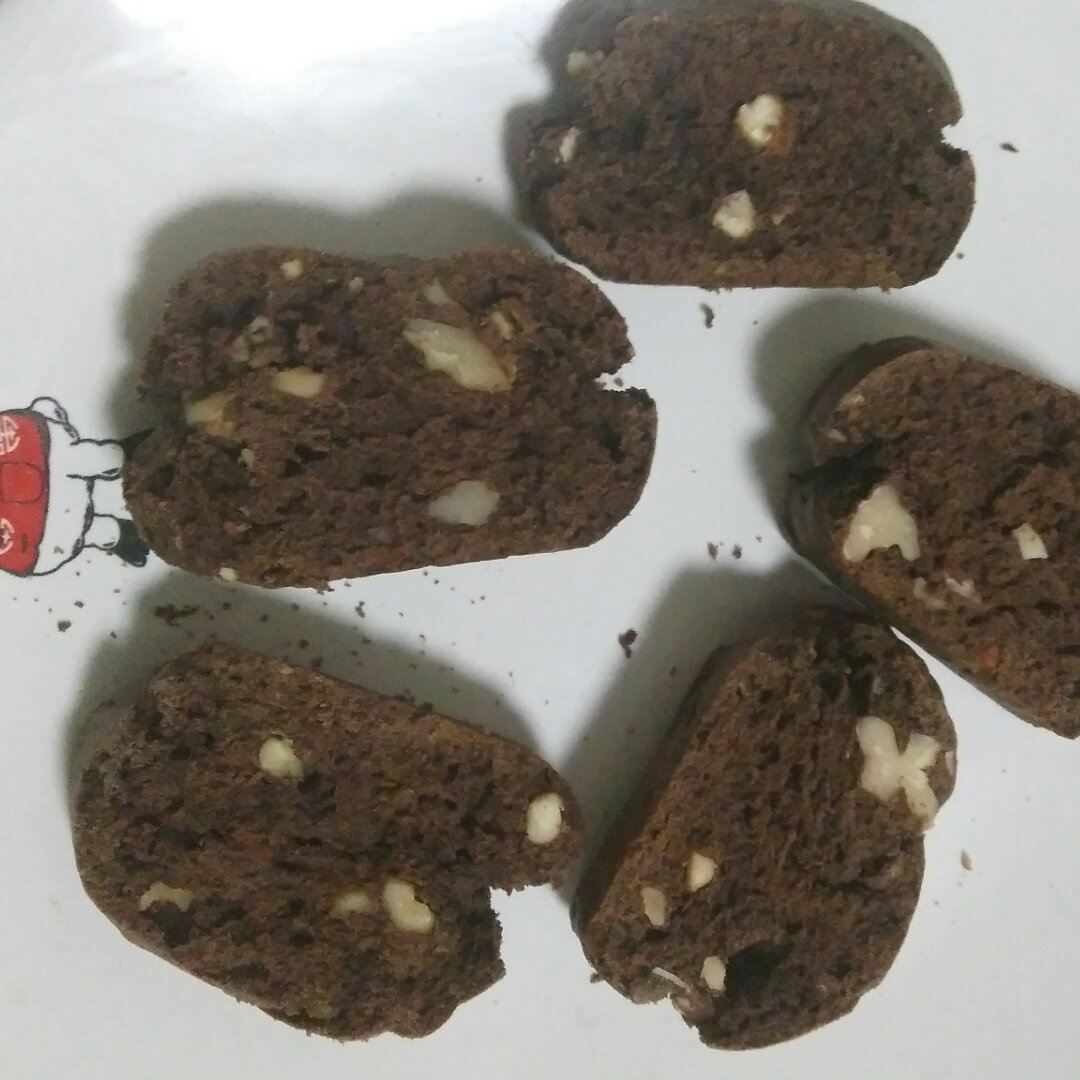 巧克力坚果意式脆饼