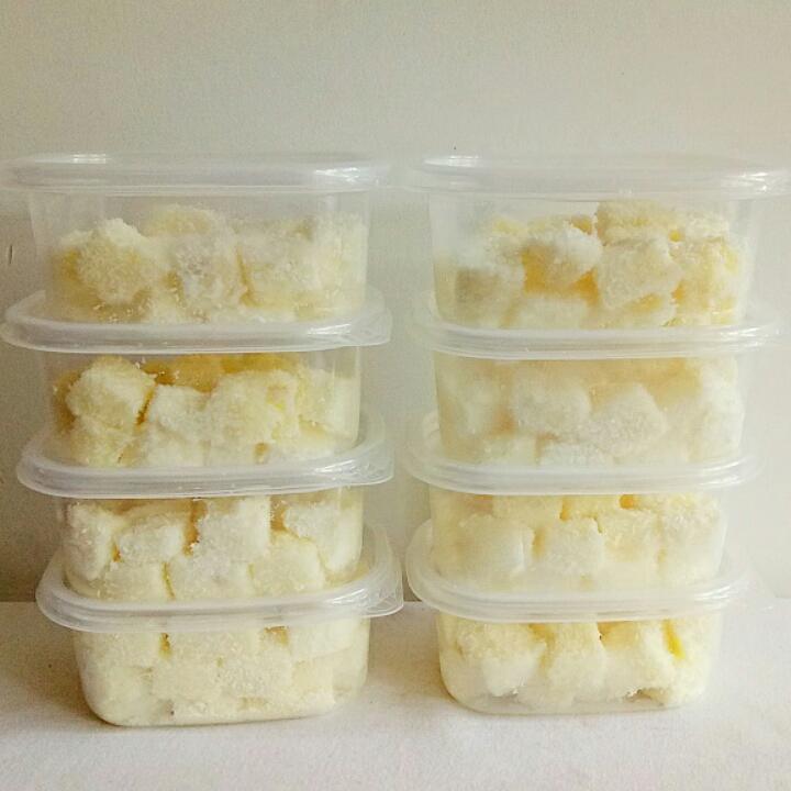 椰蓉牛奶小方