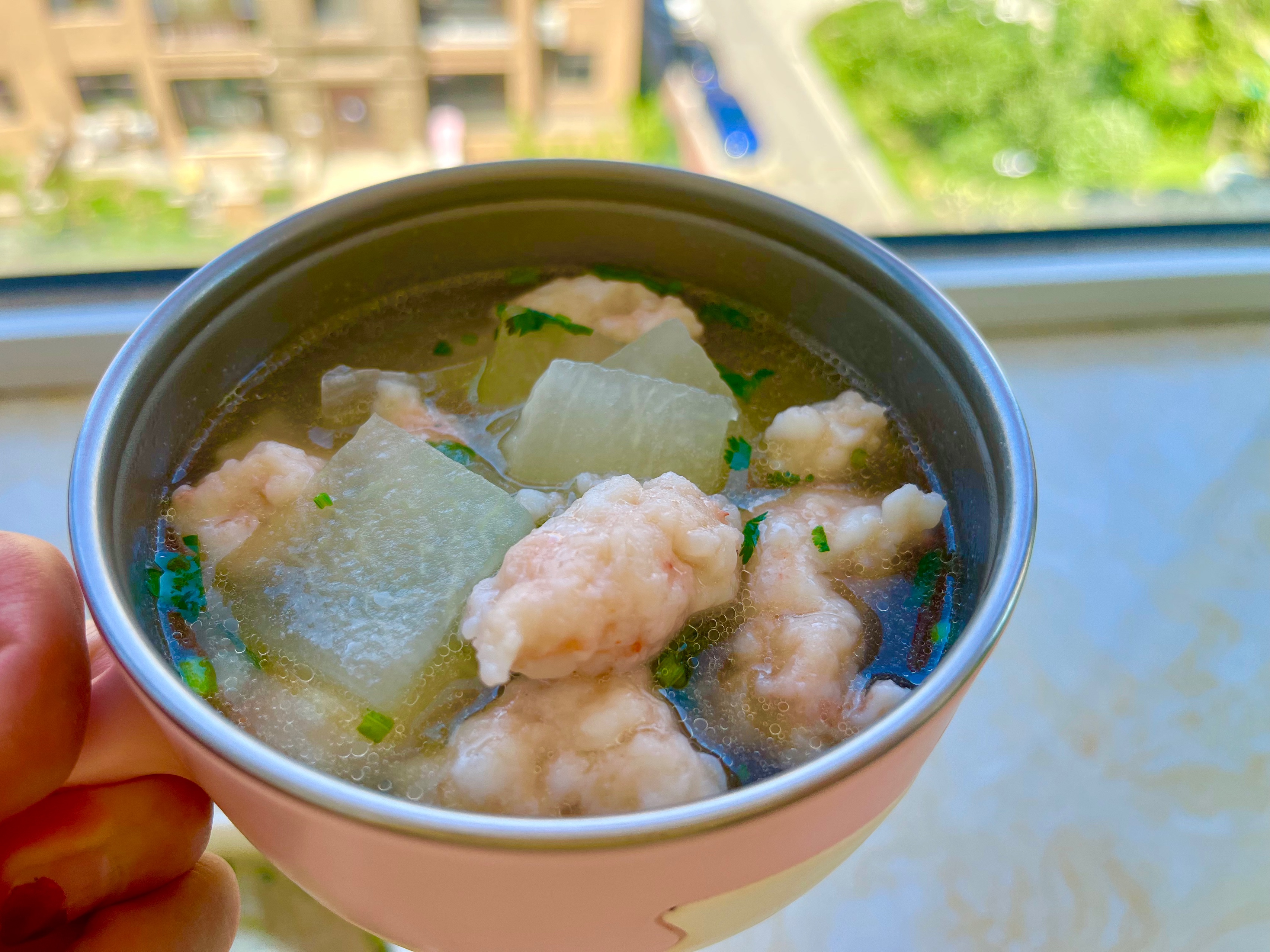 冬瓜虾滑汤