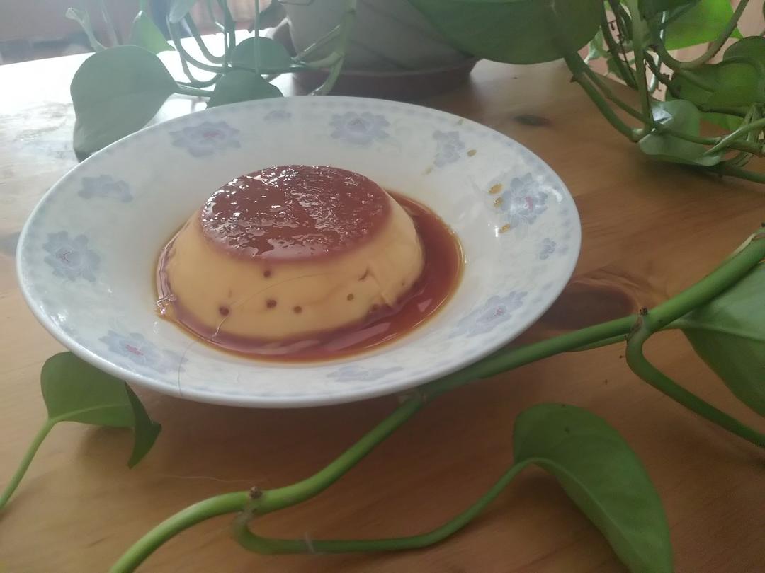 超简易滑又弹的鸡蛋布丁Custard Pudding(详细教程)