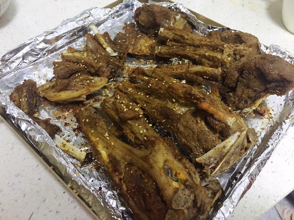 孜然烤羊排