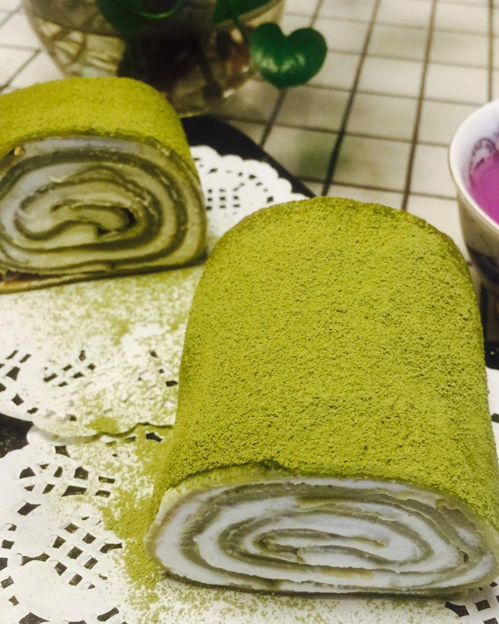 【抹茶毛巾卷】