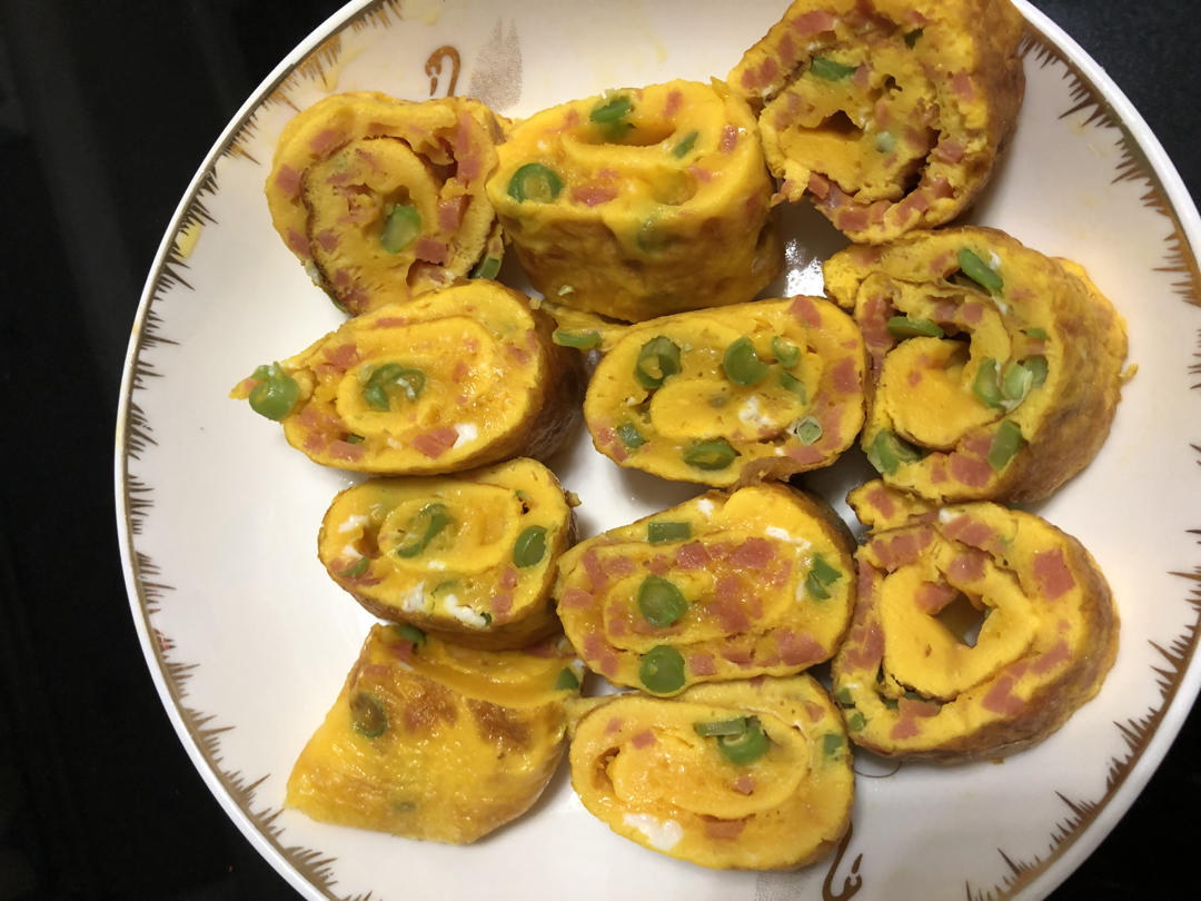好吃好做的早餐鸡蛋卷