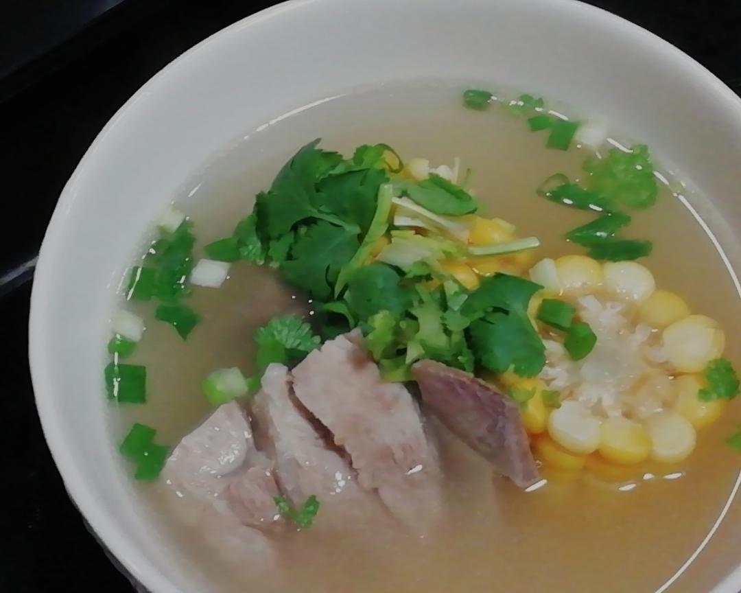 玉米排骨汤的做法