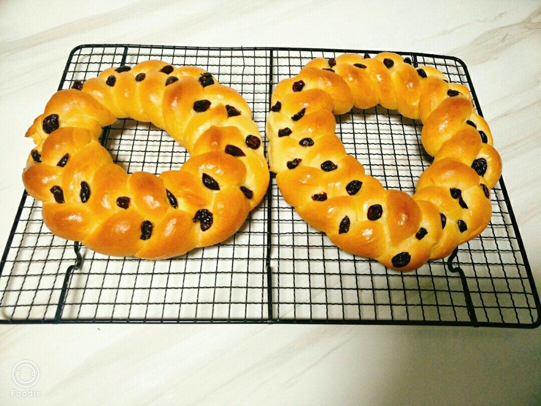 圣诞花环面包（爱和自由版）