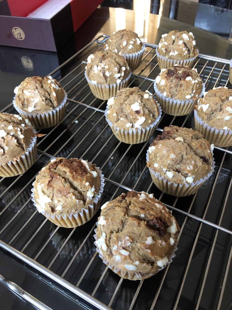 香蕉核桃麦芬 (超级湿润)