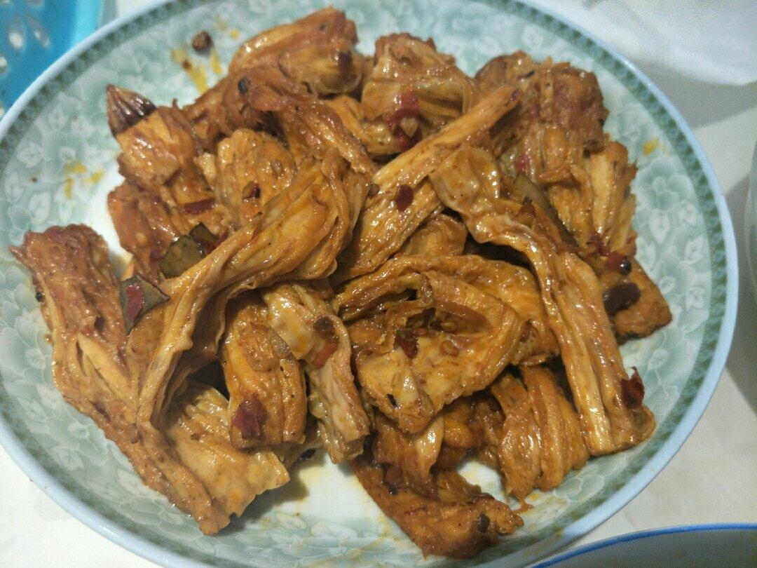 自制腐竹辣条