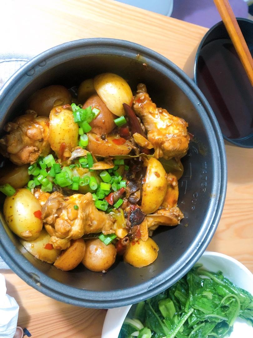 土豆烧鸡（非常下饭哦~）