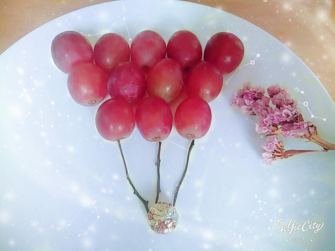 带来好心情的水果热气球的全部作品