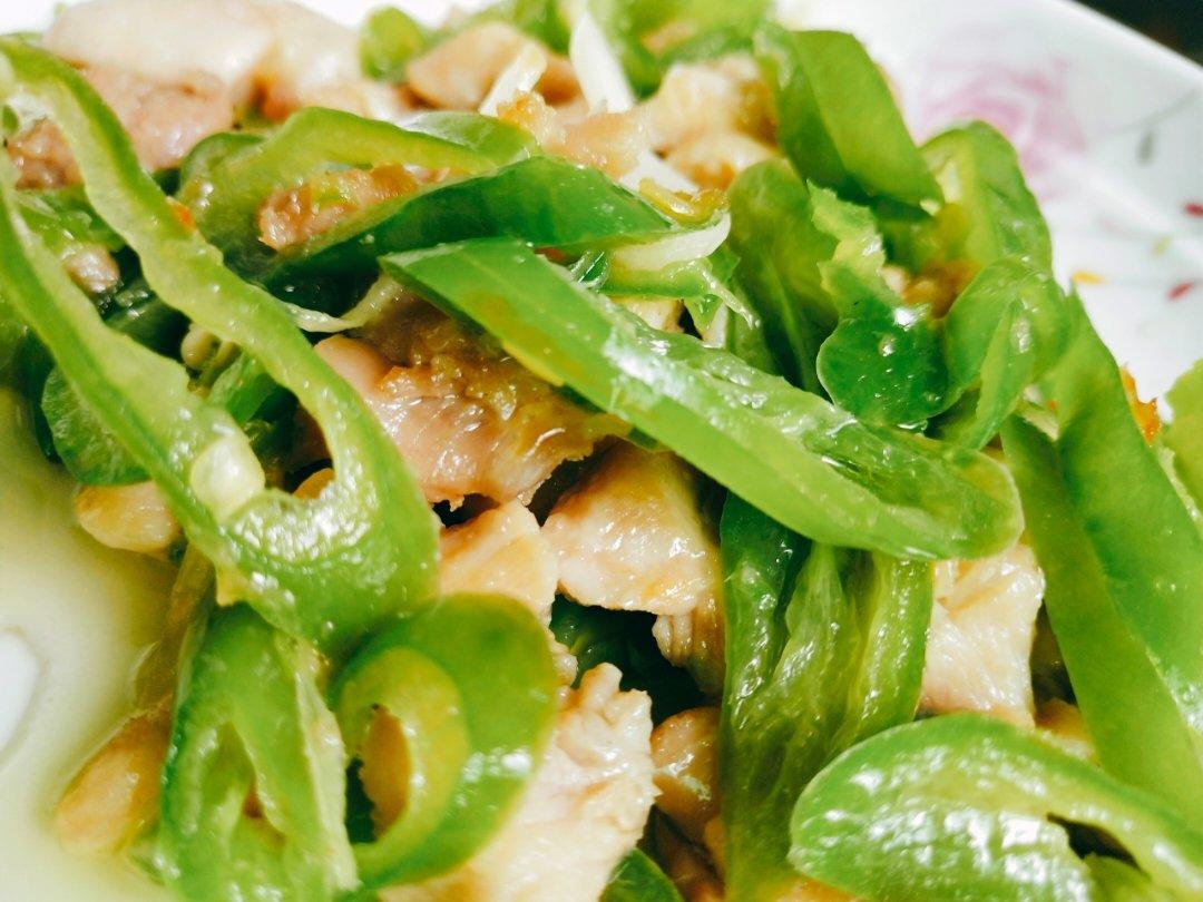 青椒炒鸡腿肉（大厨级别）