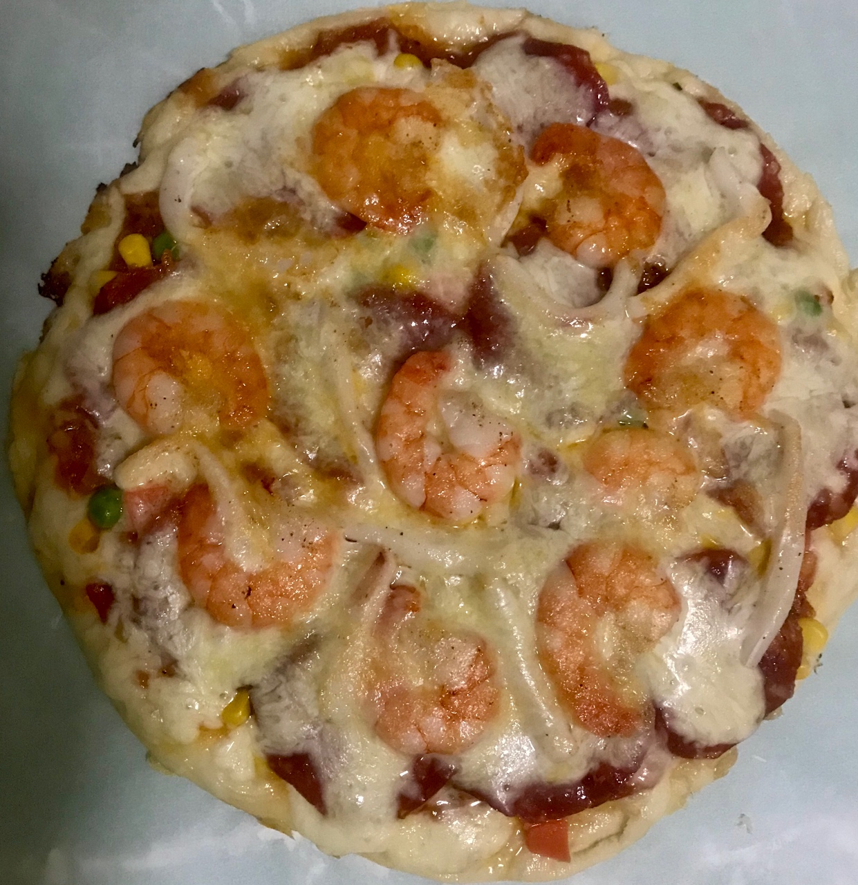 完美海鲜芝士披萨（附披萨酱、饼皮做法）