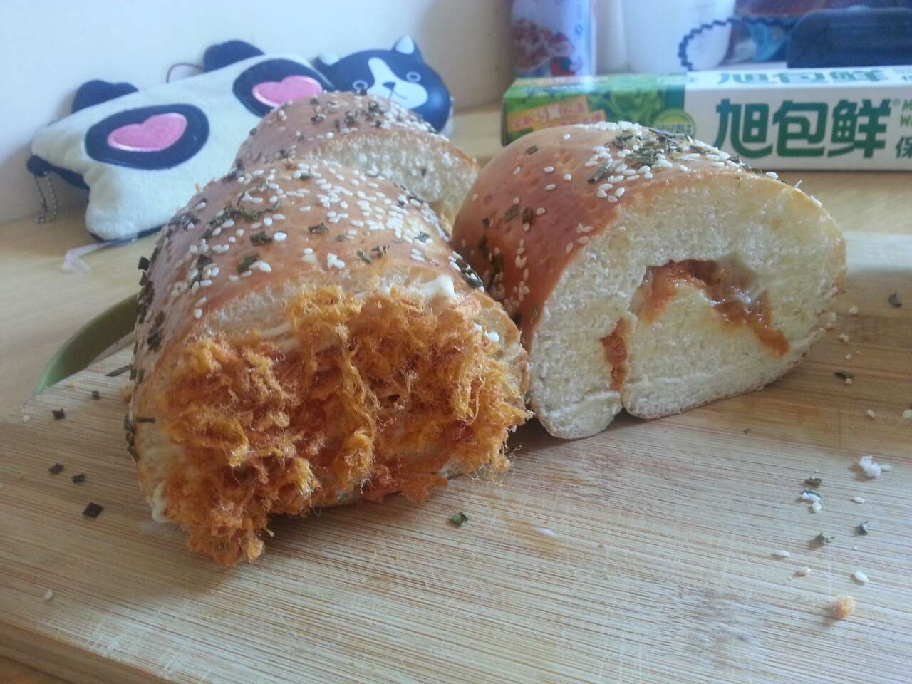 肉松面包