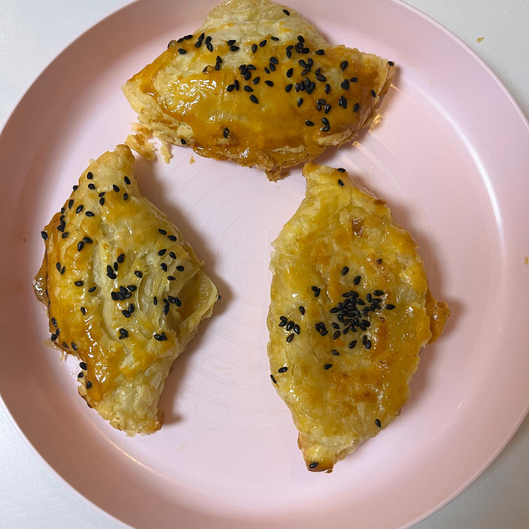 简易版蛋挞皮香蕉派