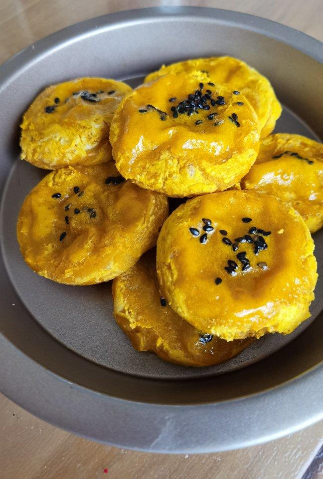 烤箱做南瓜饼（南瓜饼的做法）