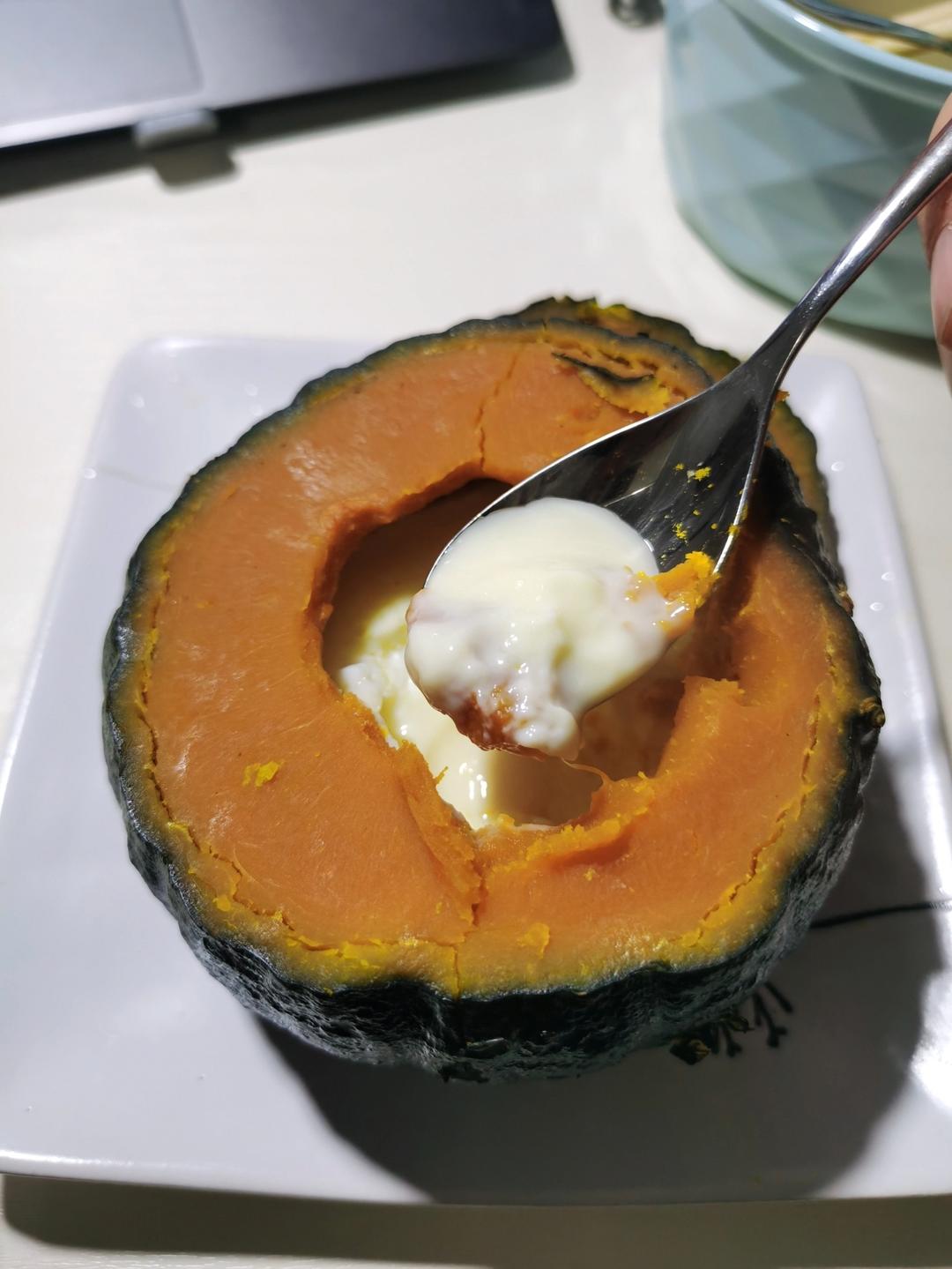 贝贝南瓜蒸蛋（懒人0失败）