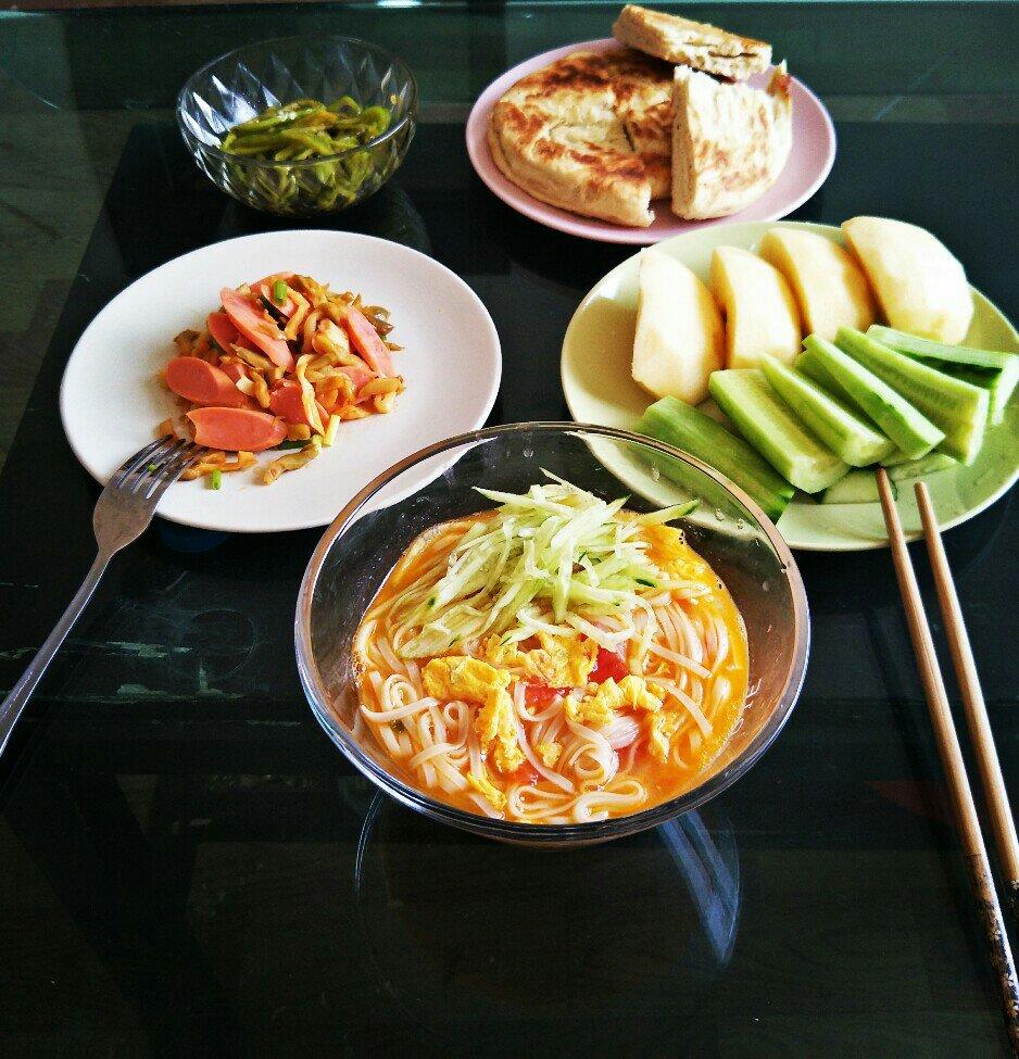 番茄鸡蛋面