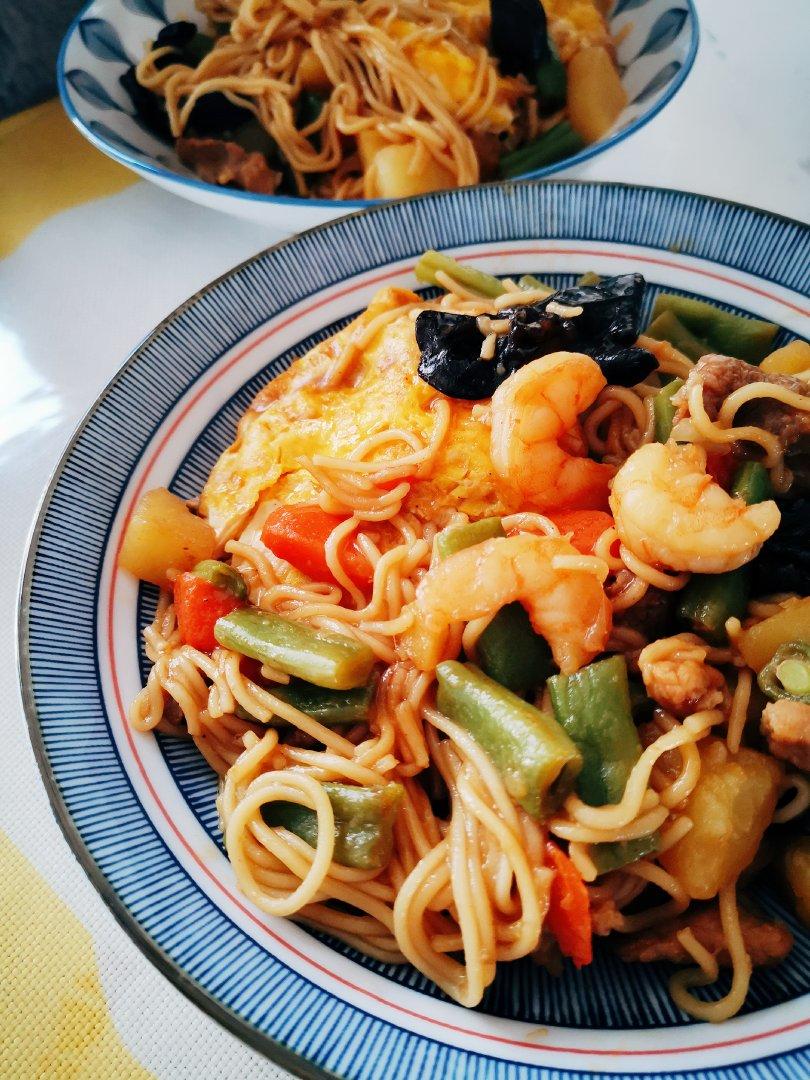 芸豆焖面（附万能的腌肉不老的办法）