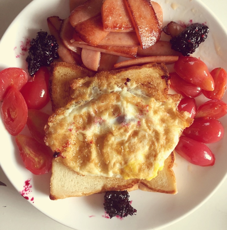 早餐套餐（培根鸡蛋吐司）