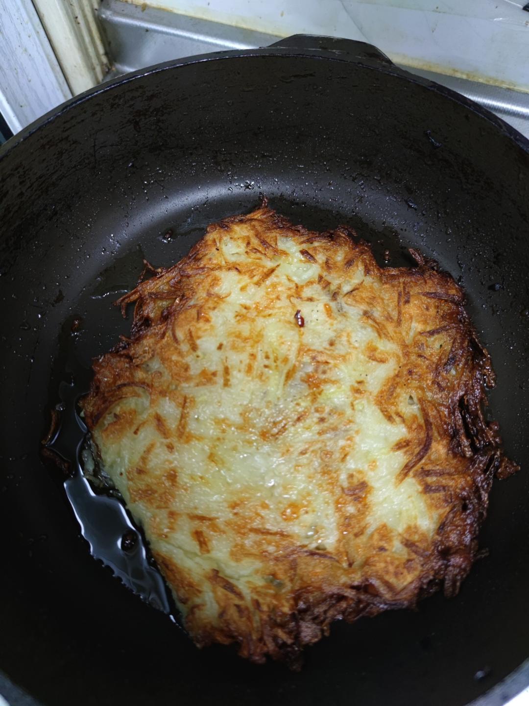 香煎土豆丝饼（超简单）