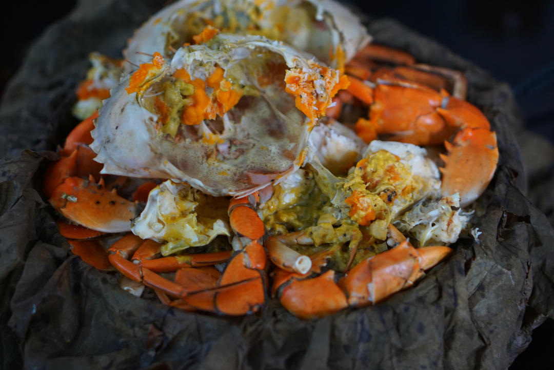 红鲟米糕（螃蟹糯米饭）